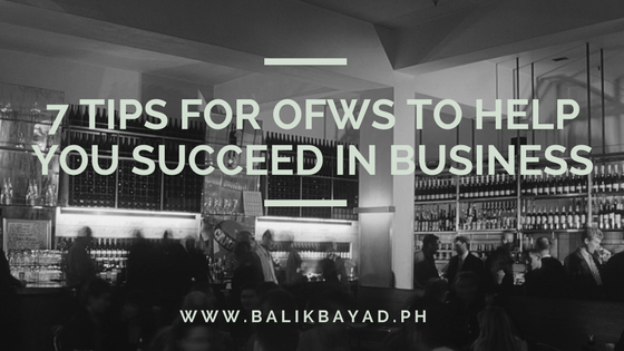 Business Tips for OFWs