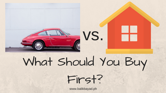 should i buy a car before a house